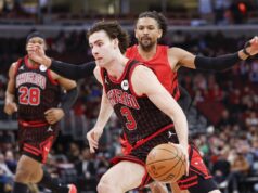 Os Bulls igualam a terceira derrapagem mais longa da história do time com a derrota para os Blazers.