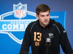 Rival da SEC Garrett Nosmeier, Ty Simpson pretende ser o QB2 no draft de 2026.