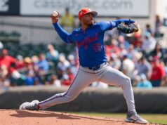Mets concedeu a RHP Freddy Peralta uma aprovação no Dia de Abertura.