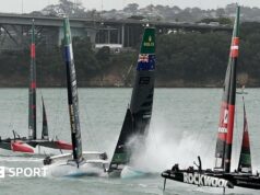 Vela GP: Dois velejadores neozelandeses em condição estável após acidente com a França