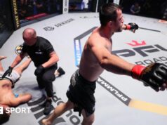 PFL Dubai: Usman Nurmagomedov finaliza Alfie Davis no terceiro round e mantém o título dos leves