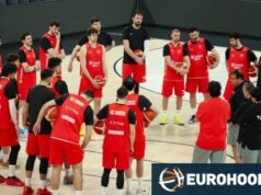 A nossa seleção começou a preparar-se para a competição sérvia.