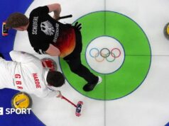 Jogos Olímpicos de Inverno de 2026: os curlers da Grã-Bretanha ultrapassam a Alemanha e chegam às semifinais