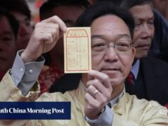 ‘Esteja vigilante mesmo em paz’, diz o líder da aldeia de Hong Kong na previsão do Ano Novo Lunar