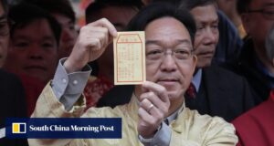 ‘Esteja vigilante mesmo em paz’, diz o líder da aldeia de Hong Kong na previsão do Ano Novo Lunar