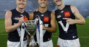O medalhista de Brownlow Matt Rowell deve perder o início da temporada da AFL com um dedo quebrado