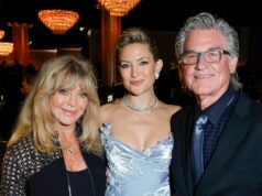 Kate Hudson fala sobre regras para pais Goldie Hawn e Kurt Russell