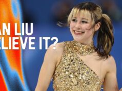 ‘Oh, minha palavra!’ – Leo dos EUA ganha medalha de ouro na patinação artística feminina.