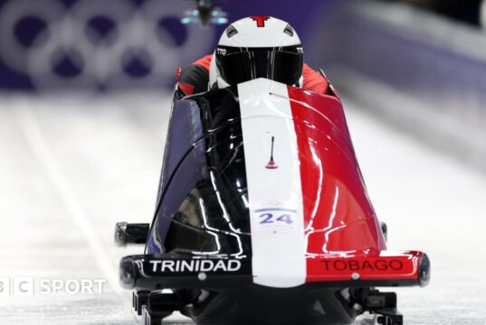 Jogos Olímpicos de Inverno de 2026: bobsleigh de Trinidad e Tobago ocupa o 25º lugar