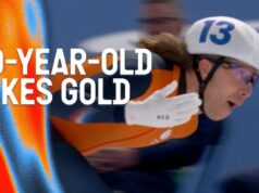 Bergsma ganha ouro ‘sensacional’ na patinação de velocidade aos 40 anos