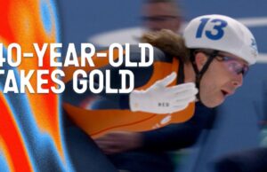 Bergsma ganha ouro ‘sensacional’ na patinação de velocidade aos 40 anos