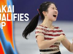 Nakai lidera o programa curto feminino para o Japão.