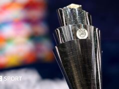 Sorteio da Liga das Nações: Inglaterra x Espanha x Croácia, País de Gales x Portugal