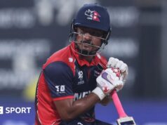 Nepal empurra a Inglaterra até o fim no thriller da Copa do Mundo T20