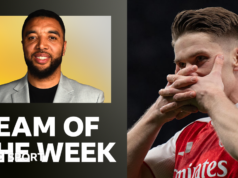 Time da semana de Troy Deeney: Gyokeres, Jimenez, Eze, Van Dijk, Gomez, Fleming, Hall