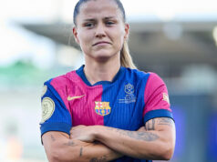 Claudia Pena, a única que consegue acompanhar Kane nas grandes ligas da Europa