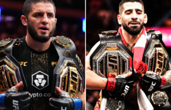 Makhachev nega ter enfrentado Topuria na Casa Branca: “Ele já tem rival”