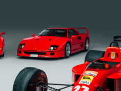 Vender Ferrari F40 por 25 milhões e ‘dar de presente’ dois carros de Fórmula 1, um F50 e um F355