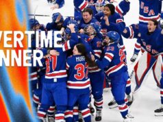 Os EUA venceram o Canadá e ganharam o ouro no hóquei no gelo feminino.