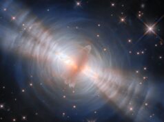 O Telescópio Espacial Hubble captura o impressionante suspiro final de uma estrela moribunda