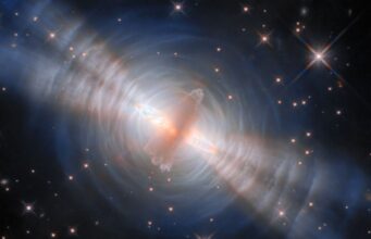 O Telescópio Espacial Hubble captura o impressionante suspiro final de uma estrela moribunda