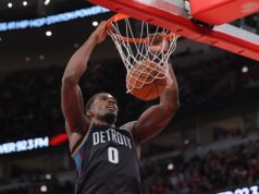 Jalen Durian lidera enquanto os Pistons prolongam a derrapagem do bullpen