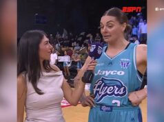 Vídeo: ‘Você também pode manter a boca fechada’: estrela do WNBL derrubando-o