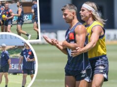 Notas de treinamento de Victoria: Billy Smith para Nick Dycus para Toby Greene Kamal