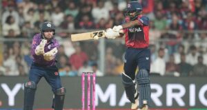 Nepal venceu a Copa do Mundo Twenty20 ao derrotar a Escócia