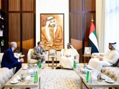 Ali Al Nuaimi e o Embaixador da Suécia discutem cooperação bilateral