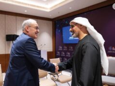 Khalid bin Mohammed bin Zayed discute com o presidente da Suíça cooperação em inteligência artificial