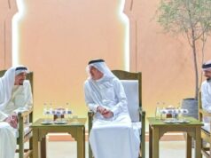 Al Nuaimi, Al Sharqi, Al Mualla e Saud bin Saqr recebem simpatizantes do Ramadã