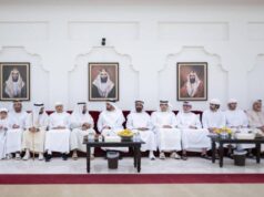 Saif bin Zayed oferece condolências pela morte de Ousha Al Qubaisi