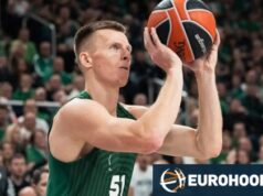 Zalgiris ficará sem Arnas Butkevicius por mais de 6 semanas.