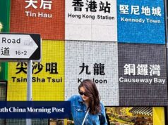 A loja de souvenirs de Hong Kong funciona com direitos de propriedade intelectual com o mural viral da ‘estação MTR’?