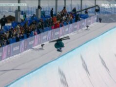 O jovem australiano impressionou na metade do caminho
