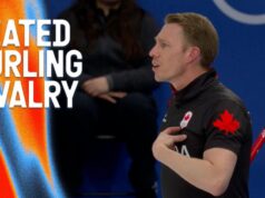 Jogos Olímpicos de Inverno de 2026: As tensões no curling aumentam depois que a Suécia acusa o Canadá de bater duas vezes em suas pedras