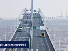 Usuários de Hong Kong alertaram sobre o tráfego intenso de megapontes com a suspensão da ligação de Zhuhai.