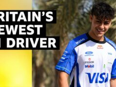 O britânico Arvid Lindblad fez sua estreia na F1 e se tornou o piloto mais jovem da história da F1.