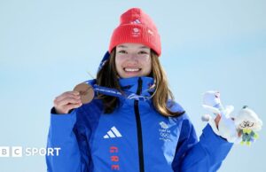 Jogos Olímpicos de Inverno de 2026: Zoe Atkin ganha bronze no halfpipe pela quinta medalha do Time GB.