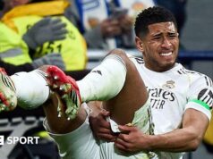 A lesão de Bellingham está em dúvida para os amistosos da Inglaterra.