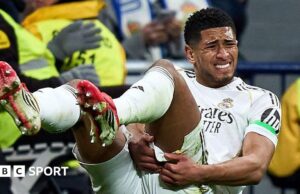 A lesão de Bellingham está em dúvida para os amistosos da Inglaterra.