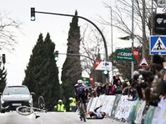 Jan Christen foi desclassificado do pódio da Clásica Jaén devido à queda de Maxim Van Gils no sprint de três posições