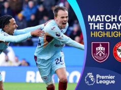 A vitória tardia de Brentford frustrou a recuperação animada de Burnley.