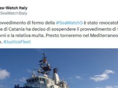 Sea Watch 5, ‘O Tribunal suspende a prisão de Catania’ – Notícias