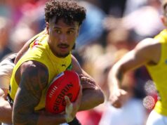 O atacante de Richmond, Michaelty Lefau, foi preso por dirigir sob a influência de álcool