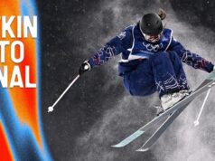 A GB Medal espera que Atkin se classifique em primeiro lugar para a final do halfpipe Frisky.