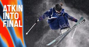 A GB Medal espera que Atkin se classifique em primeiro lugar para a final do halfpipe Frisky.