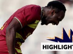 As Índias Ocidentais estão invictas após a vitória sobre a Itália.