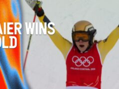 ‘Desempenho da medalha de ouro’ de Daniela Mayer nas finais de Ski Cross